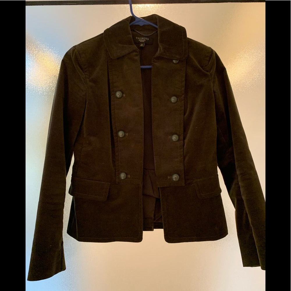 Women’s Military Style cotton blend blazer